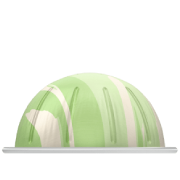 Pistachio Vanilla Flavour Over Ice